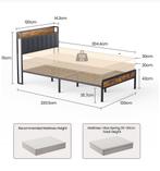 Bed 220*120 cm nog steeds nieuw, Nieuw, Ophalen of Verzenden, Twijfelaar, 120 cm