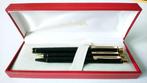 Sheaffer Targa Spiral Balpen+Vulptlood+Vulpen 14K/585 F-nib, Nieuw, Met doosje, Ophalen of Verzenden, Pennenset