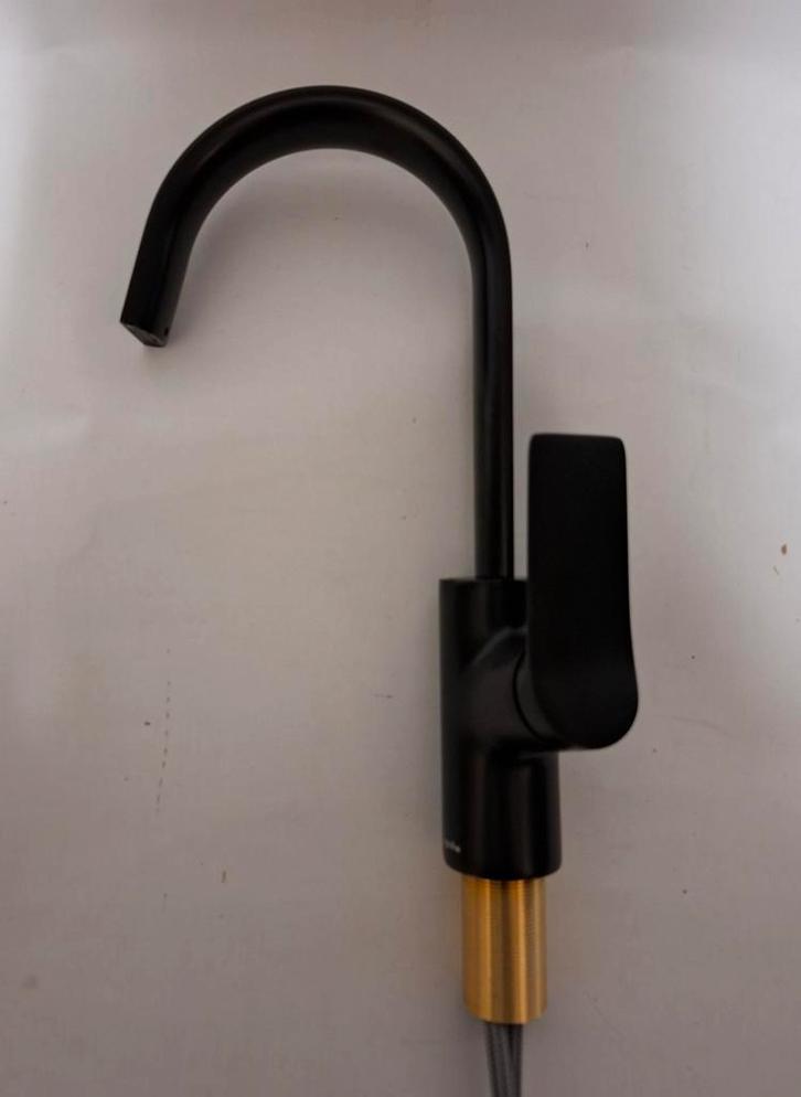 Kraan Hansgrohe Vivenis mat zwart (Nieuw), Doe-het-zelf en Verbouw, Sanitair, Nieuw, Kraan, Ophalen of Verzenden
