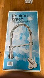 PRIJS VERLAGING Keukenkraan met Vaatdouche. NIEUW IN DE DOOS, Ophalen of Verzenden, Nieuw, Chroom, Kraan