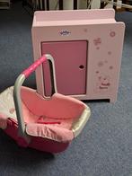 Baby born set maxi cosi en kastje/ commode, Kinderen en Baby's, Speelgoed | Poppen, Ophalen, Zo goed als nieuw, Babypop