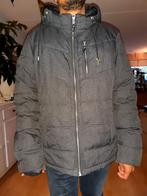 Heerlijk warme donkergrijze winterjas van Rev., maat XL, Kleding | Heren, Verzenden, Maat 56/58 (XL), Grijs, Gedragen