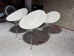 4x Kartel Philippe Starck Ero/s Stoel wit, Huis en Inrichting, Stoelen, Kunststof, Gebruikt, Wit, Ophalen of Verzenden