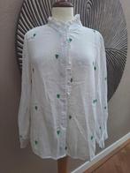 Zeer mooie blouse JS Millenium, S, Ophalen of Verzenden, Zo goed als nieuw, Maat 38/40 (M), Wit