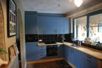 keuken, Huis en Inrichting, Keuken | Complete keukens, Ophalen, Gebruikt, Blauw, Hoekkeuken