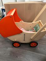 Nieuwe Poppenwagen van Dijk toys. Oranje., Ophalen of Verzenden, Nieuw, Rij- of Hobbelspeelgoed