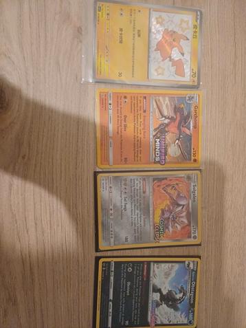 Pikachu, Galorian obstagoon, solgaleo en garchomp beschikbaar voor biedingen