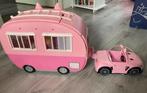 Nanana surprise caravan en auto in hele goede staat, Kinderen en Baby's, Speelgoed | Speelgoedvoertuigen, Ophalen of Verzenden