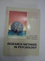 David G.Elmes - Research methods in psychology, Verzenden, Nieuw