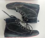 Wolky leren hoge veterschoenen 40 uitneembare zool, Wolky, Ophalen of Verzenden, Grijs, Sneakers of Gympen