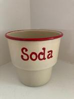 Emaille schaaltje/bakje "Soda", Antiek en Kunst, Curiosa en Brocante, Ophalen of Verzenden