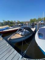 Super Aanbieding lounge sloep vaarbewijs vrij, Watersport en Boten, Sloepen, 6 meter of meer, Benzine, 30 tot 50 pk, Buitenboordmotor