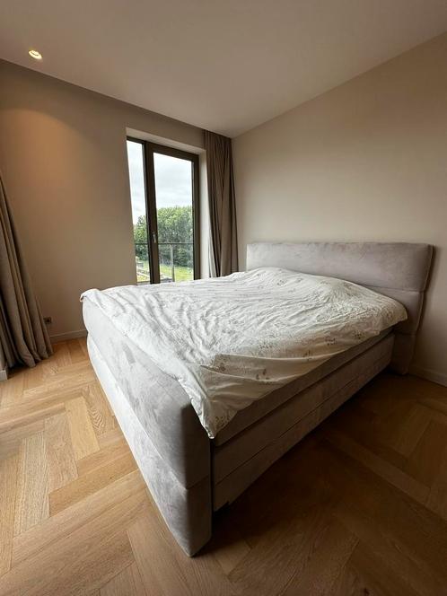 Goossens boxspring pocketveren matras, Huis en Inrichting, Slaapkamer | Boxsprings, Zo goed als nieuw, Overige maten, 210 cm, Tweepersoons