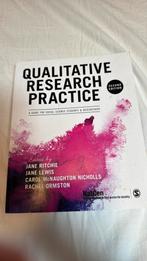 Qualitative research practice - jane ritchie, Boeken, Informatica en Computer, Ophalen of Verzenden, Zo goed als nieuw