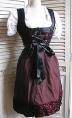 tiroler dirndl jurk, blouse en schort maat 40 nr EE 1384, Kleding | Dames, Carnavalskleding en Feestkleding, Maat 38/40 (M), Lifos