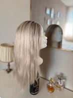 Asblond haarwerk van echt haar, Sieraden, Tassen en Uiterlijk, Uiterlijk | Haarverzorging, Ophalen of Verzenden, Zo goed als nieuw