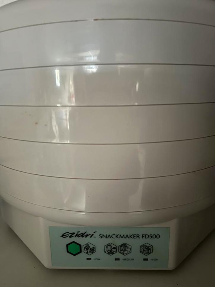 Voedseldroger Izidri snackmaker FD500, Huis en Inrichting, Keuken | Keukenbenodigdheden, Zo goed als nieuw, Ophalen of Verzenden