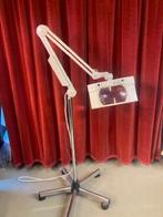 Loep-lamp LUXO Wave-plus 2x7w sl - Professioneel, Ophalen, Gebruikt, Glas, 75 cm of meer