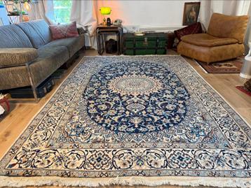 Handgeknoopt vloerkleed vintage Perzische zijde 196  300 cm beschikbaar voor biedingen