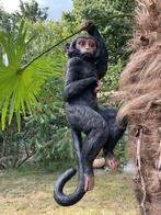 (tuin)Beeld hang aapje, tuin, babykamer, boom, dieren 85cm, Tuin en Terras, Tuinbeelden, Ophalen, Nieuw, Kunststof, Dierenbeeld