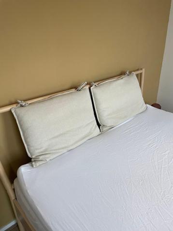 IKEA houten bedframe 180x200 - afbeelding 4