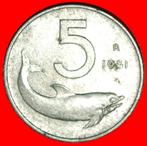 Ⰶ DOLPHIN and RUDDER (1951-2001): ITALY 5 LIRAS 1951R!, Verzenden, Italië, Losse munt