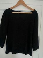 Vanillia Top - Zwart - Lange Mouw, Maat 38/40 (M), Zwart, Ophalen of Verzenden, Zo goed als nieuw