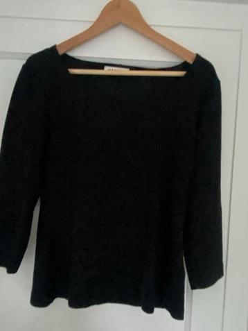 Vanillia Top - Zwart - Lange Mouw beschikbaar voor biedingen