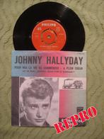 Johnny Hallyday 7" Single: Pour moi la vie va commencer (NL), Gebruikt, 7 inch, Single, Ophalen of Verzenden
