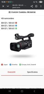 Canon XH G1 en XH A1 HDV Camcorders (2x), Mini dv, Full HD, Canon, 20x of meer