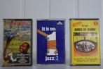 3 jazz toppers op cassettebandjes, getest, prima geluid !!, Ophalen, Gebruikt, 2 t/m 25 bandjes, Origineel