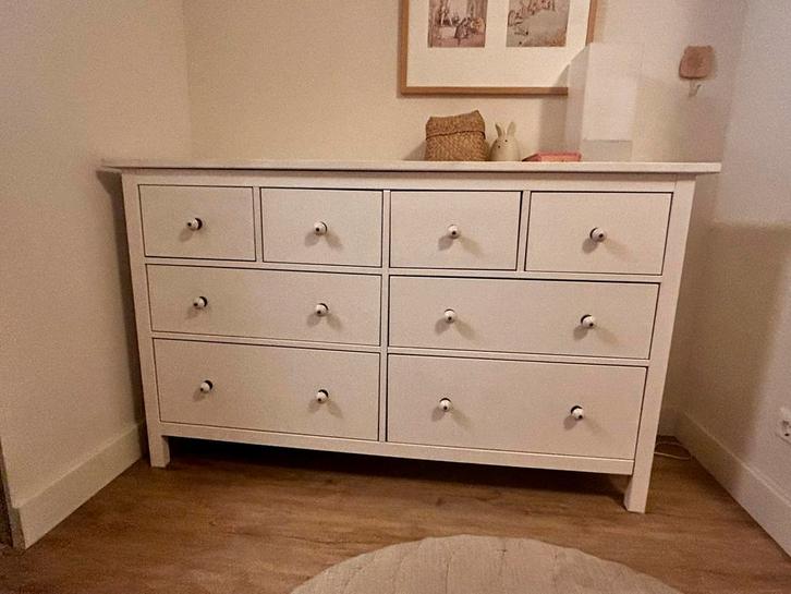 IKEA Hemnes Kast - Gebeitst & Overschilderbaar, Huis en Inrichting, Kasten | Dressoirs, Gebruikt, 100 tot 150 cm, 25 tot 50 cm