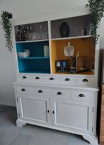 Witte buffetkast, Huis en Inrichting, Kasten | Buffetkasten, Ophalen, Gebruikt, 150 tot 200 cm, 150 tot 200 cm