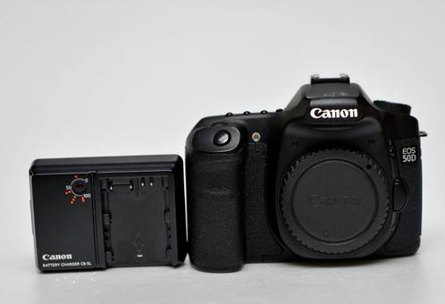 Canon 50D met lader (17000 clicks), Audio, Tv en Foto, Fotocamera's Digitaal, Gebruikt, Spiegelreflex, Canon, Geen optische zoom