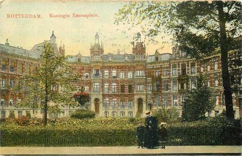 (300-237-035) Rotterdam Koningin Emmaplein, Verzamelen, Ansichtkaarten | Nederland, Zuid-Holland, Verzenden