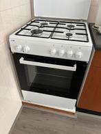Etna FGV160WIT Gasfornuis met Oven - Wit, Witgoed en Apparatuur, Fornuizen, Ophalen, Gebruikt, Grill, 4 kookzones