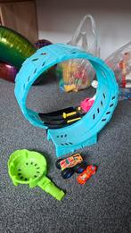 Hot Wheels Racebaan met Looping Glow in the dark, Racebaan, Ophalen of Verzenden, Zo goed als nieuw, Hot Wheels