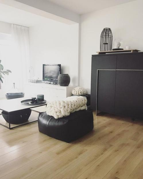 Hocker Fred de la Bretonière, Huis en Inrichting, Banken | Voetenbanken en Poefen, Nieuw, 50 tot 75 cm, 50 tot 75 cm, Vierkant