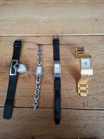 dames horloges merk Guess vier stuks, Staal, Guess, Polshorloge, Ophalen of Verzenden