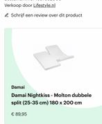 Damai molton, dubbele split en een met enkele split, Ophalen, Gebruikt, Tweepersoons, Wit