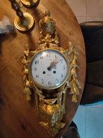 Grote brons vuurvergulde cartelklok, Antiek en Kunst, Antiek | Klokken, Ophalen