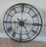 Industriële grote klok 67cm, Ophalen, Gebruikt, Wandklok