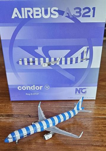 Condor A321 Blue Stripes 1:400 NG Models beschikbaar voor biedingen