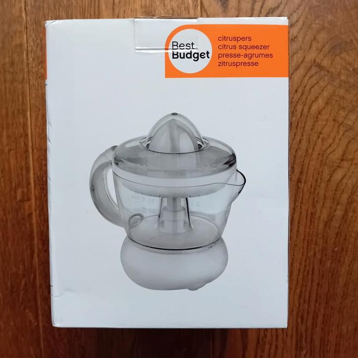 Best Budget Citruspers - Nieuw in doos!, Huis en Inrichting, Keuken | Keukenbenodigdheden, Nieuw, Ophalen of Verzenden