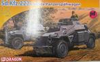 Coelianmodels, Dragon 7393, Sd Kfz 222 2x, 1/72, € 24,99, Overige merken, Nieuw, Ophalen of Verzenden, Tank