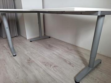 Hoekbureau Ikea galant wit 160x80x120cm - afbeelding 2