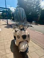 La Souris • Retro scooter • Crème wit, Ophalen, Gebruikt, Maximaal 45 km/u, Benzine