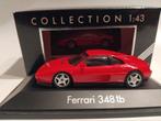 Herpa 1:43 Ferrari 348 TB rood of geel 1989, Hobby en Vrije tijd, Modelauto's | 1:43, Ophalen of Verzenden, Zo goed als nieuw