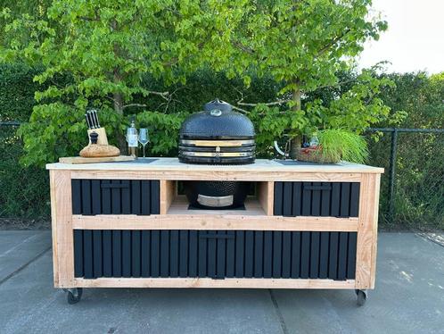 Buitenkeuken / Kamado / Green egg / Basterd / Joe, Tuin en Terras, Buitenkeukens, Nieuw, Houtskool, Ophalen