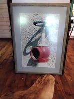 Foto brandkraan in lijst, Huis en Inrichting, Woonaccessoires | Lijsten, Ophalen, Overige materialen, Gebruikt, 75 cm of meer
